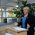 Sandy evaluates Scott's speech