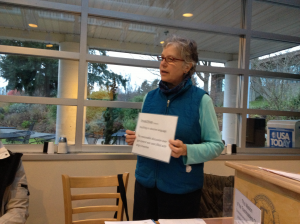 Mary presents the word of the day "Invective"