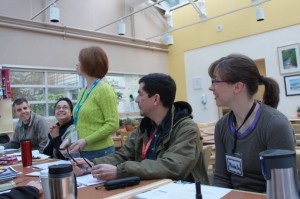 Petra introduces a guest to the club