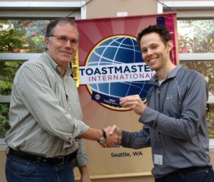 Rich wins best table topics