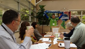 Steve shows Sounder's fan excitement