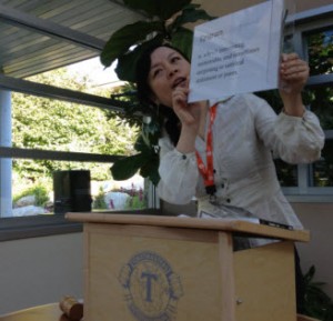 Junlei reveals the word of the day