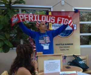 Steve demonstrates his independence