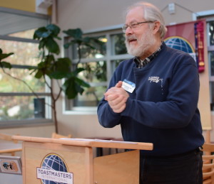 Dave opens the meeting