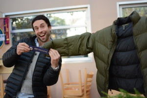 We award best evaluator to Steve's jacket